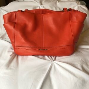 Coach handbag - coral